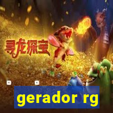 gerador rg